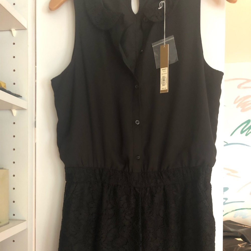 LAuren Conrad, lace romper, NWT